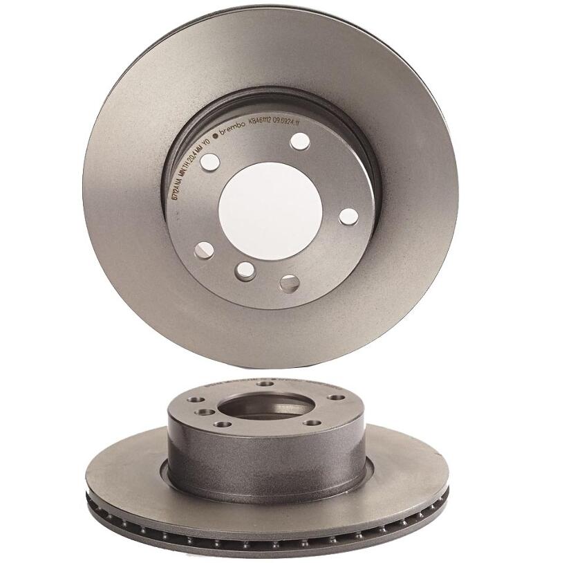 Brembo Brake Pads and Rotors Kit - Front (296mm) (Ceramic)